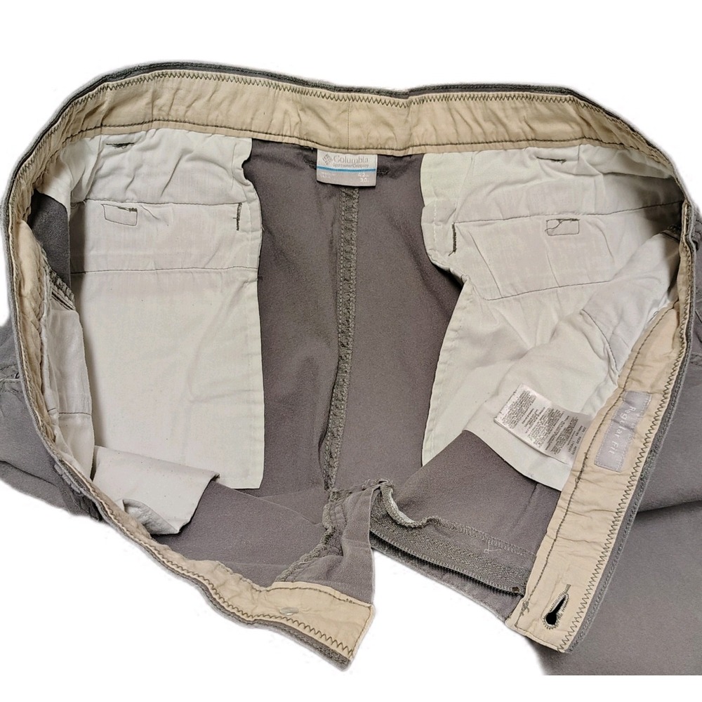 Columbia Mens 42x30 Outdoor Tactical Pants Wide Leg Hiking‎ Utility Cargo Cotton - Picture 6 of 13